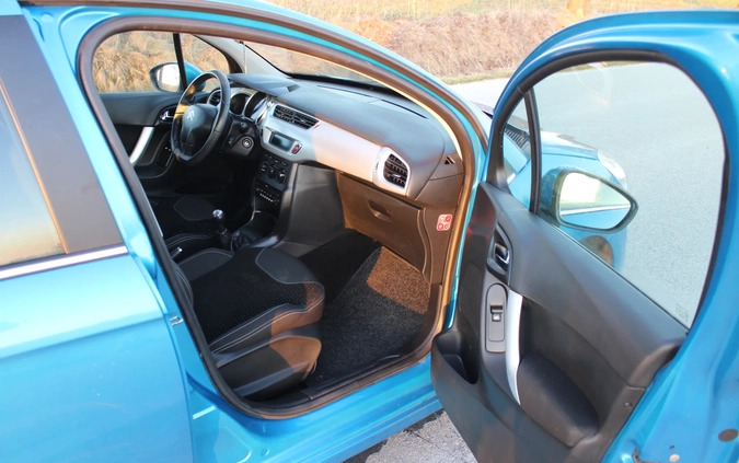Citroen C3 cena 17900 przebieg: 115000, rok produkcji 2010 z Augustów małe 154
